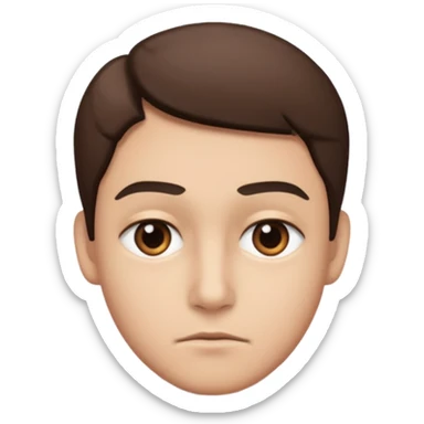 Side eye with suspicion sticker