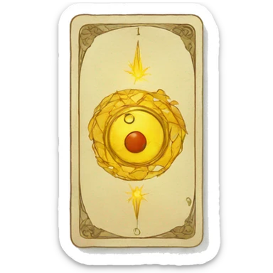 tarot cards sticker