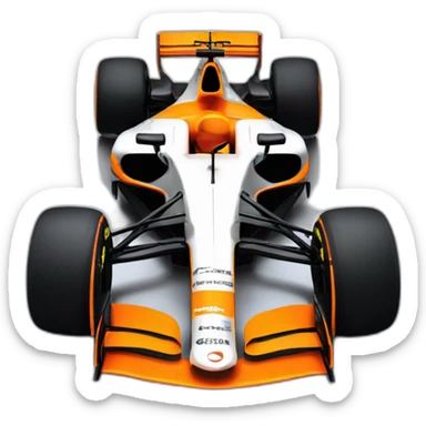 mclaren 2023 f1 car sticker