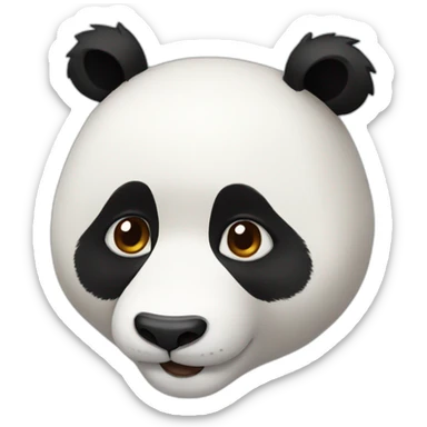 Panda roux panda sticker