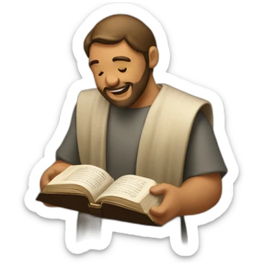 biblia resplandeciente sticker