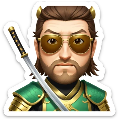 Samurai Guardian sticker