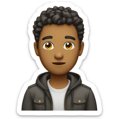 broke person sticker