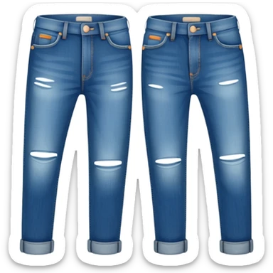 Jeans sticker