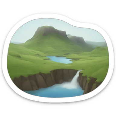 north of the UK sticker