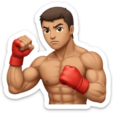 
punch fist sticker
