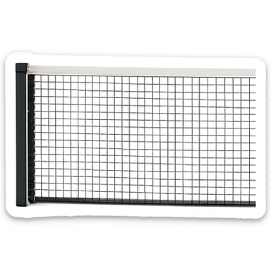 tennis net sticker