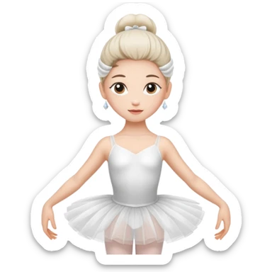  ballerina sticker