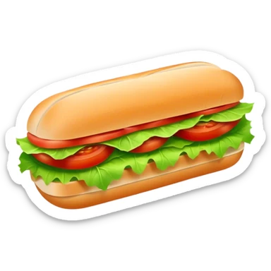 Sub sandwich  sticker