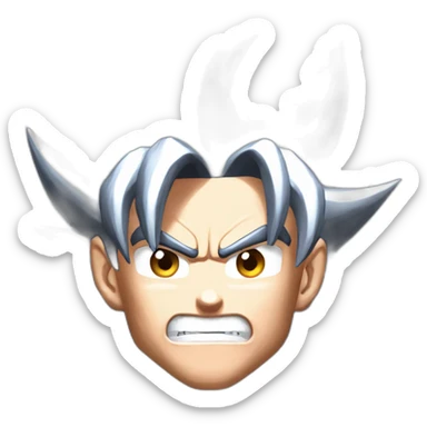 Goku ultrainstinct sticker