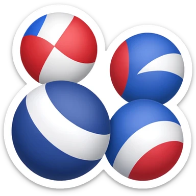 courtyballs there  balls flags as ball sticker