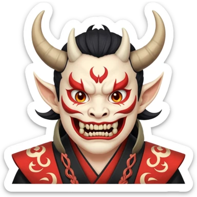 demonio japones sticker
