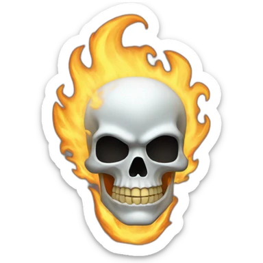 Ghost rider sticker
