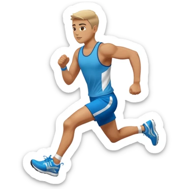 run sticker