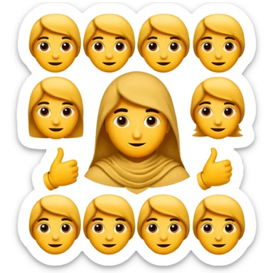 hayvan kostümü giymiş insan sticker