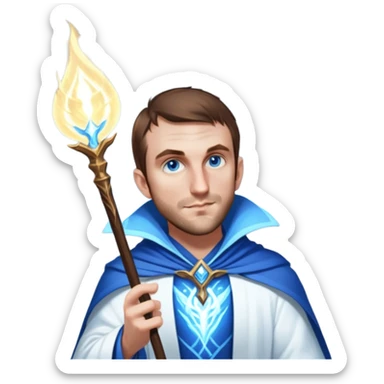 Frostborne Magician sticker