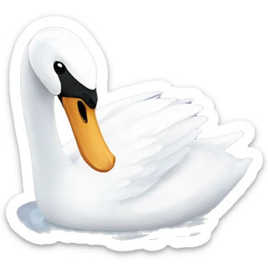 swan sticker