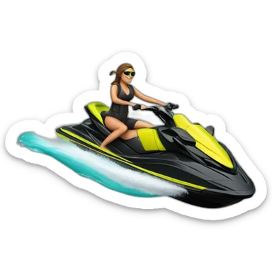 jetski sticker