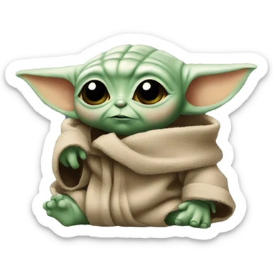Baby Yoda  sticker