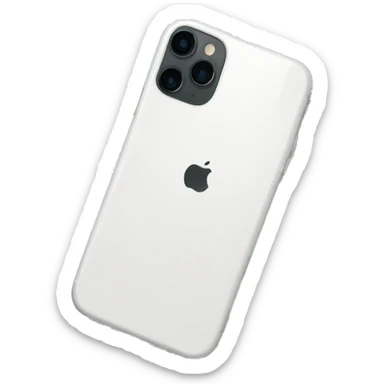 iphone 11 white sticker