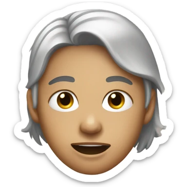 person who gets hit with a necklace sticker