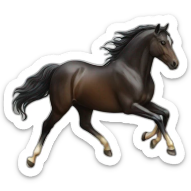 ferrari logo horse sticker