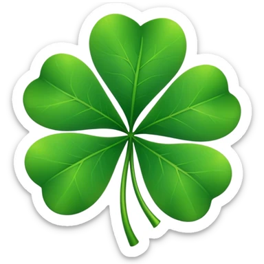 Shamrock sticker