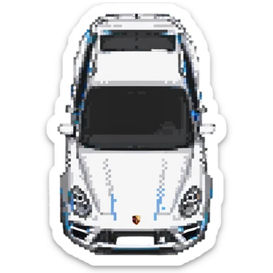 Porsche Macan car sticker