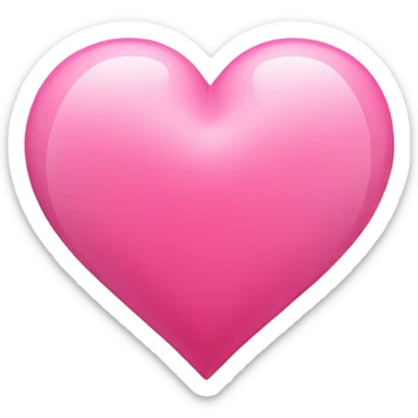 ☕️ 💖 🍪 pink heart sticker