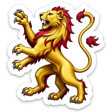Banner of House Lannister sticker