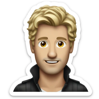 the singer Joost Klein from netherlands  sticker