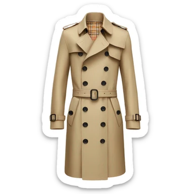 Burberry Trench Coat sticker