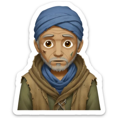 beggar sticker
