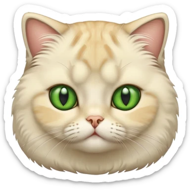 scottish fold cat sticker