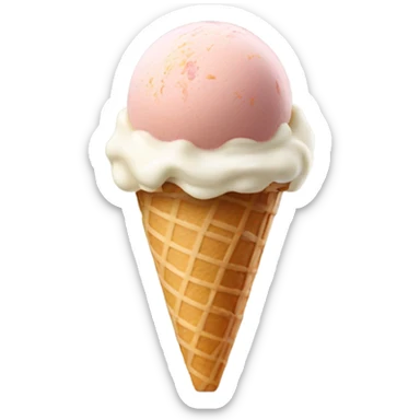ice cream ball sticker