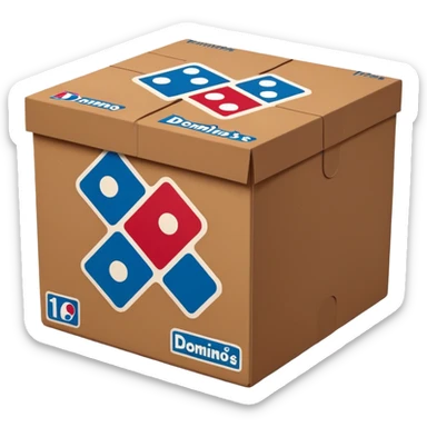 domino's pizza box emoji sticker