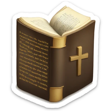 Holy bible sticker