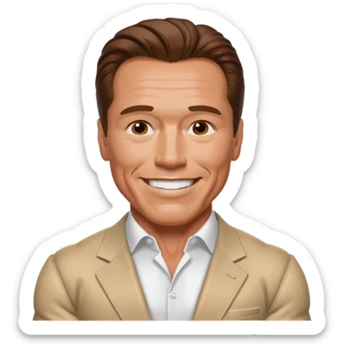 arnold schwarzenegger mr lympia sticker