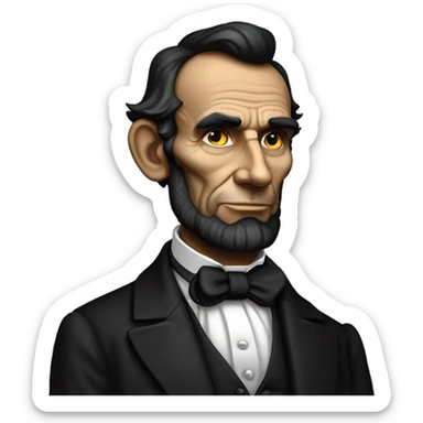 Avraam Linkoln sticker