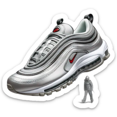 Nike Air Max 97 Silver Bullet sticker
