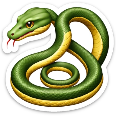  snake ouroboros  sticker
