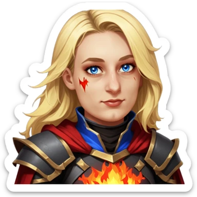 Volcanic Warlock sticker