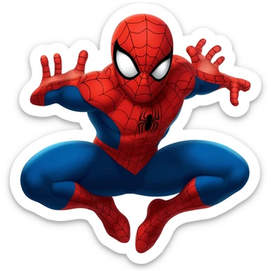Spider man sticker