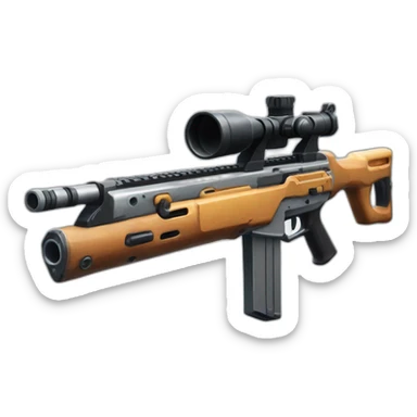 Fortnite assault rifle weapon sticker
