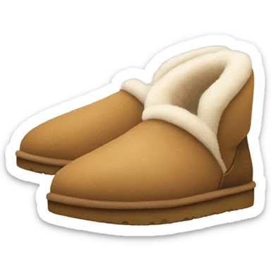 UGG slippers  sticker