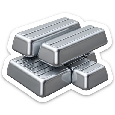 Multiple little bars merging into one big bar. sticker