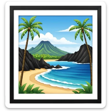 Portada de hawaii part ii sticker
