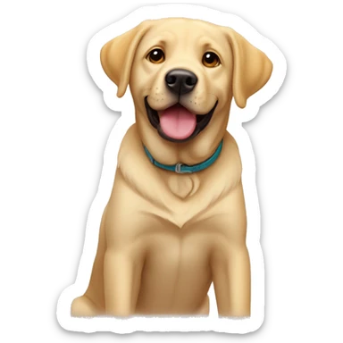 Labrador retriever ￼ sticker