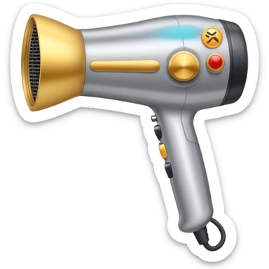 Secador de cabelo sticker
