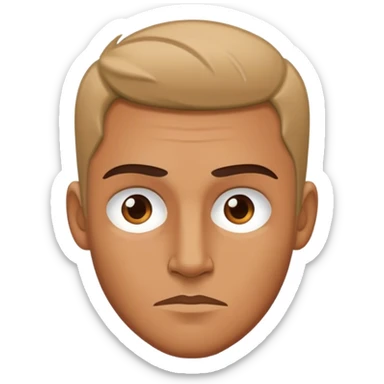 Man with an attitude sticker